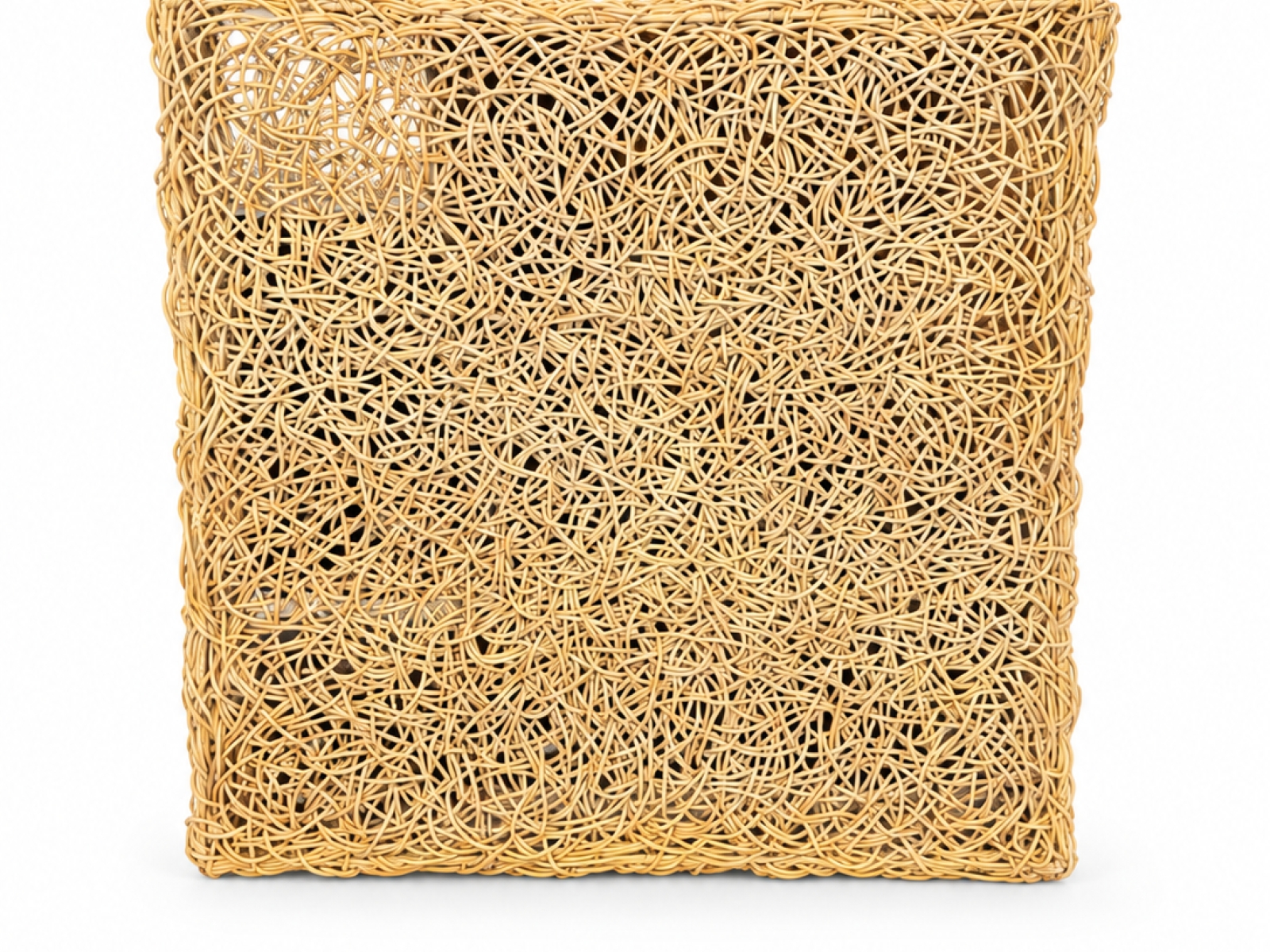 Set di 2 pannelli decorativi in rattan intrecciato 2