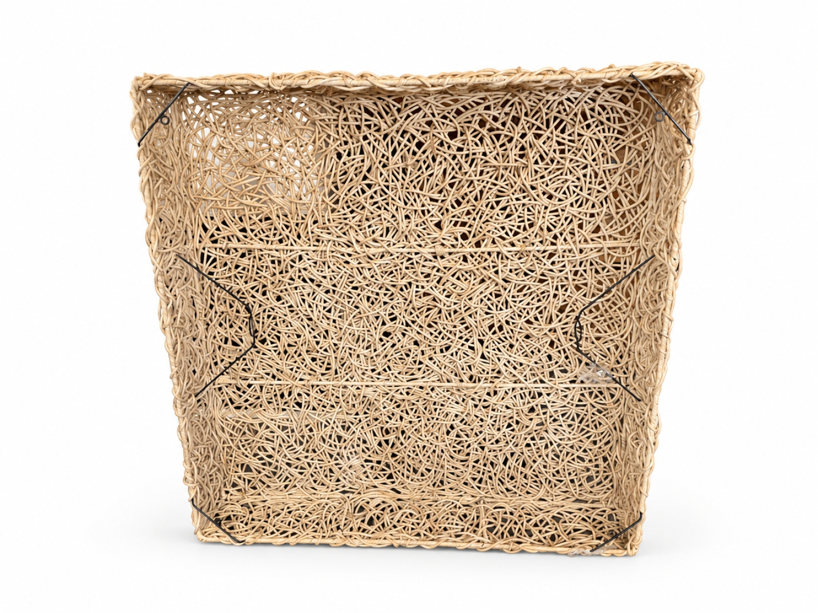 Set di 2 pannelli decorativi in rattan intrecciato 5