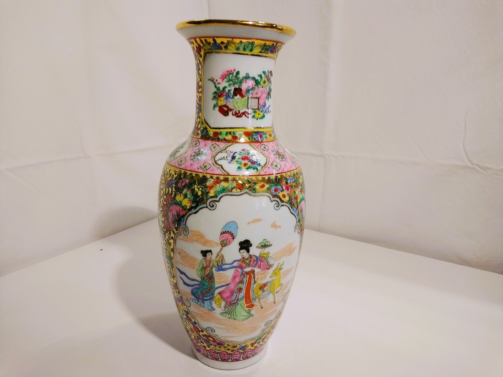 Vaso cinese vintage in porcellana 2