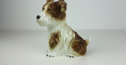 Cane in porcellana, marca Goebel